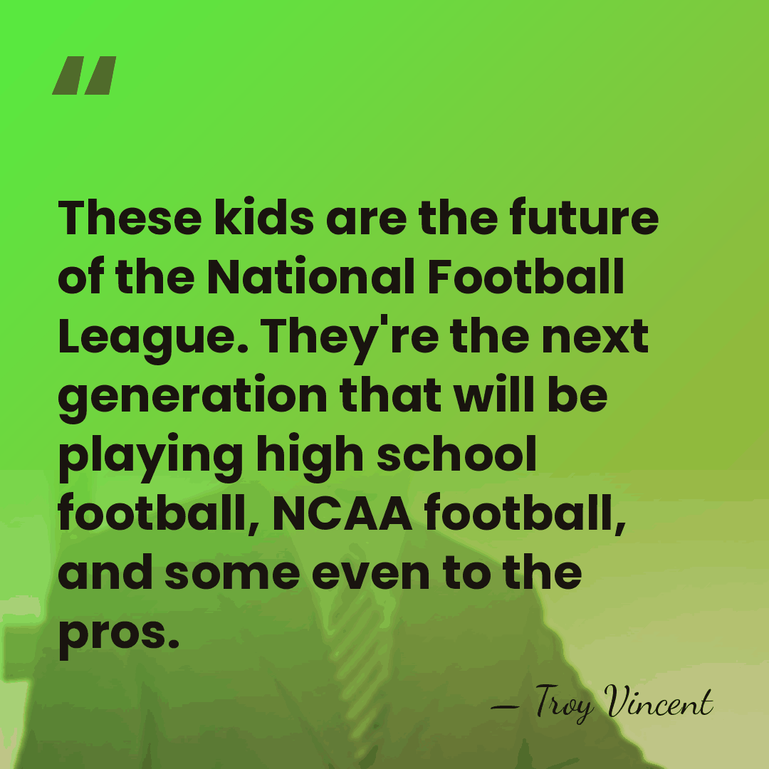These kids are the future of the National Football League. They're the&hellip; - Troy Vincent