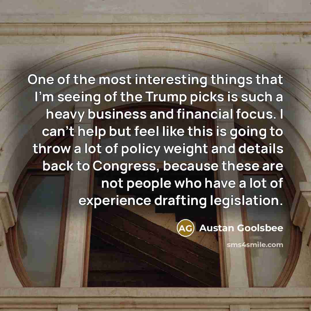 “One of the most interesting things that I'm seeing of…” quote by Austan Goolsbee
