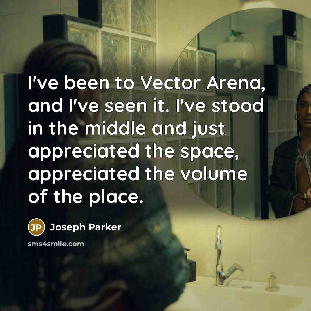 “I've been to Vector Arena, and I've seen it. I've…” quote by Joseph Parker