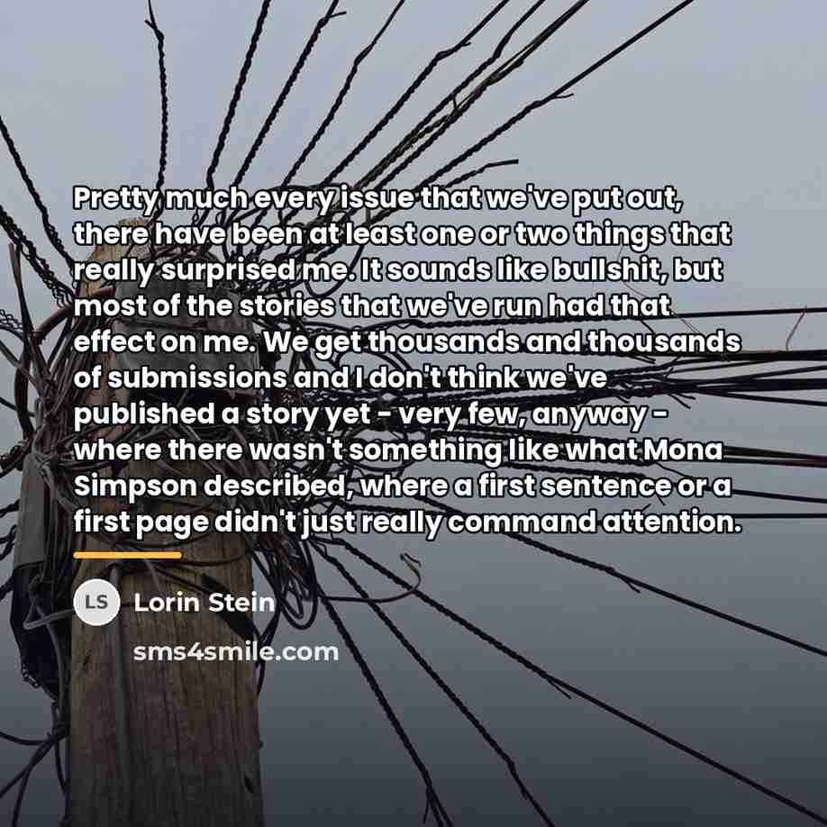 “Pretty much every issue that we've put out, there have…” quote by Lorin Stein