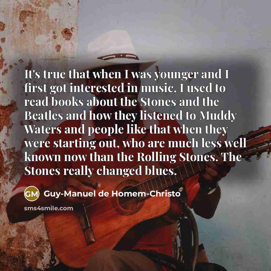 “It's true that when I was younger and I first…” quote by Guy-Manuel de Homem-Christo