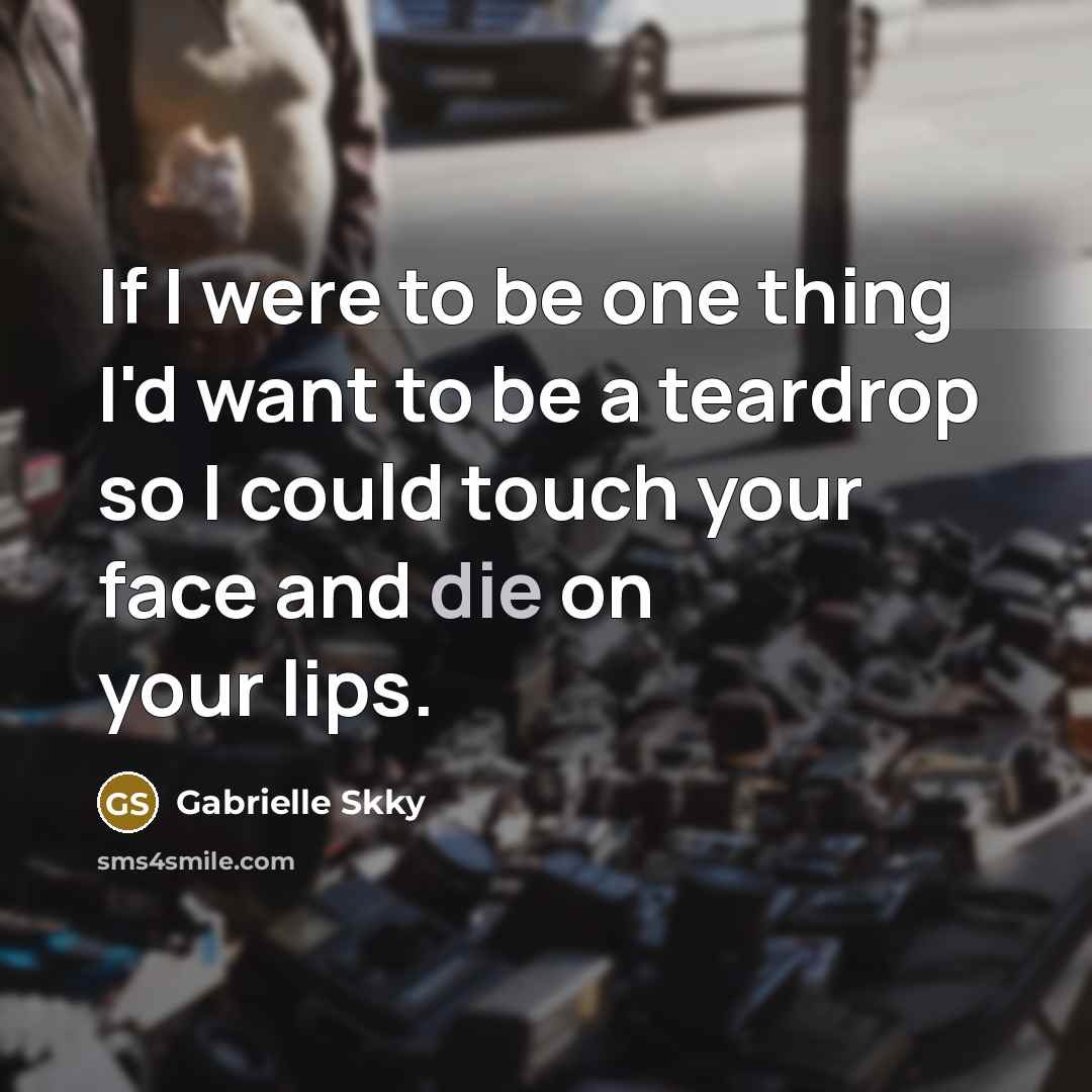 “If I were to be one thing I'd want to…” quote by Gabrielle Skky