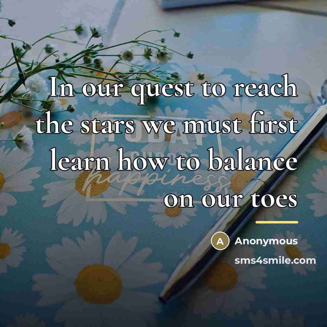 “In our quest to reach the stars we must first…” quote by Brandon R. King