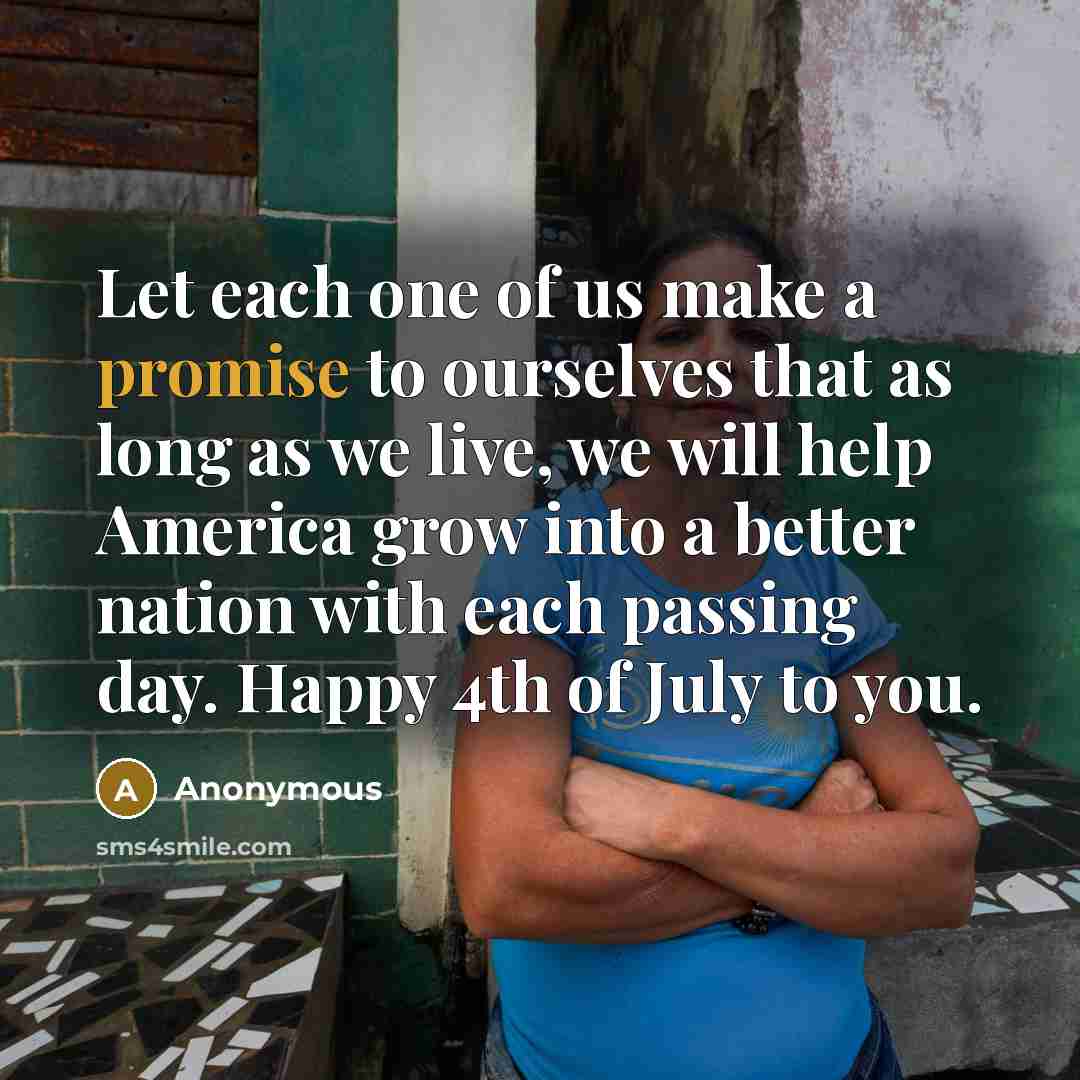 “Let each one of us make a promise to ourselves…” quote by Anonymous