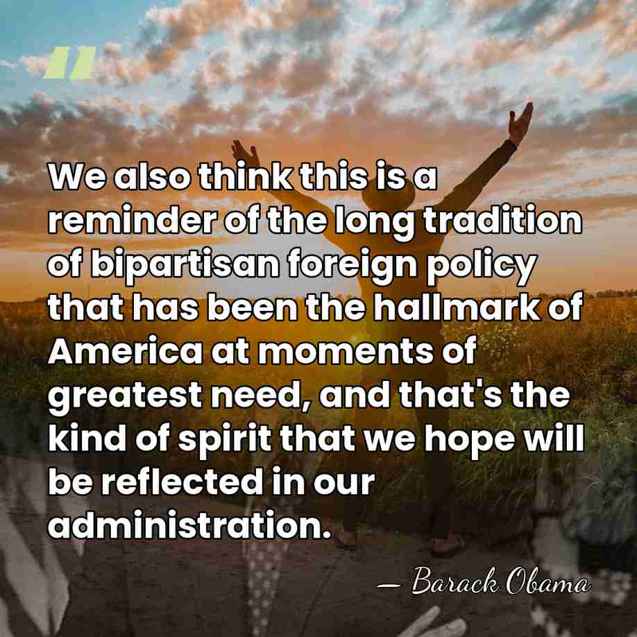 We also think this is a reminder of the long tradition of&hellip; - Barack Obama