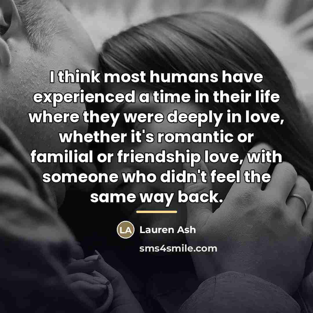 “I think most humans have experienced a time in their…” quote by Lauren Ash