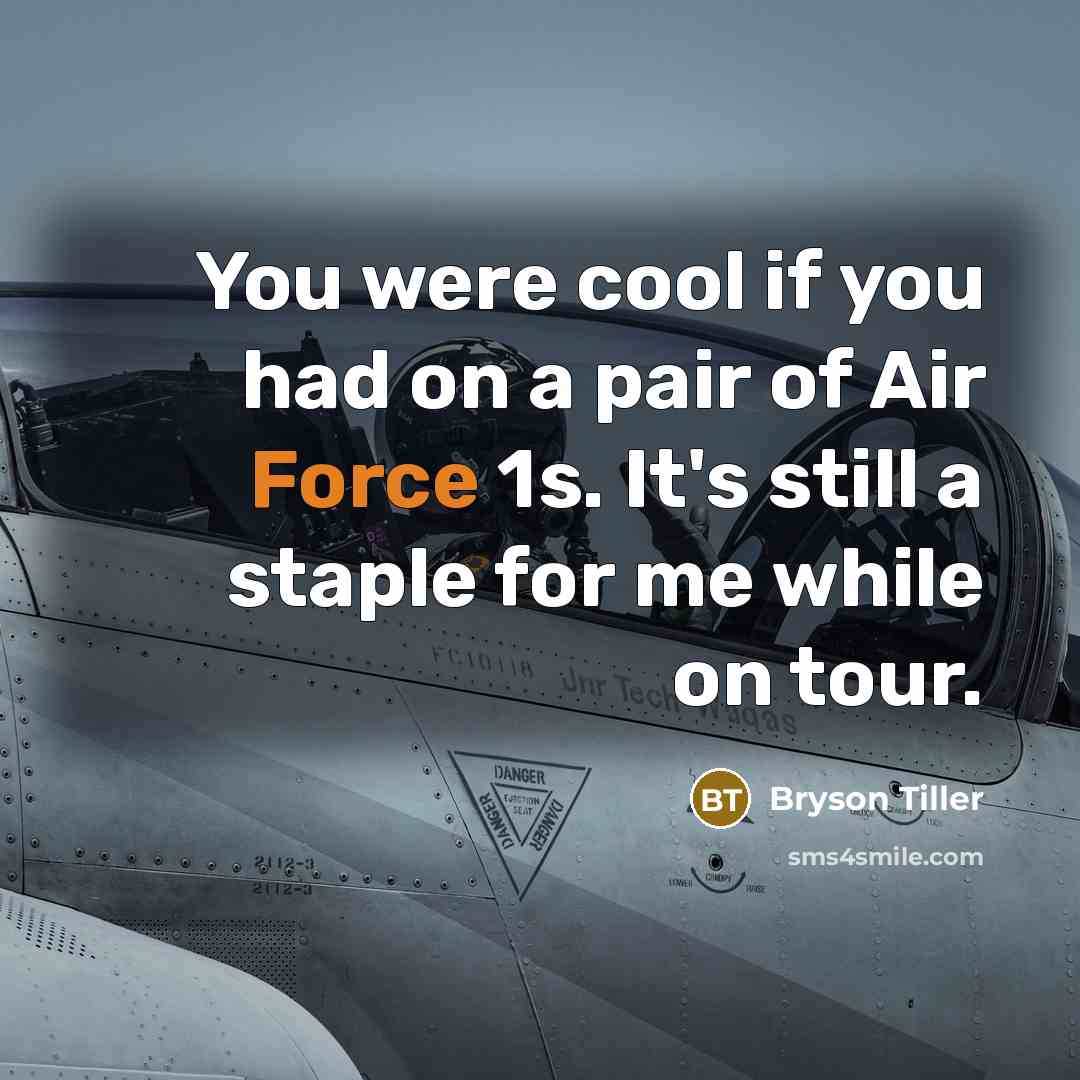 “You were cool if you had on a pair of…” quote by Bryson Tiller