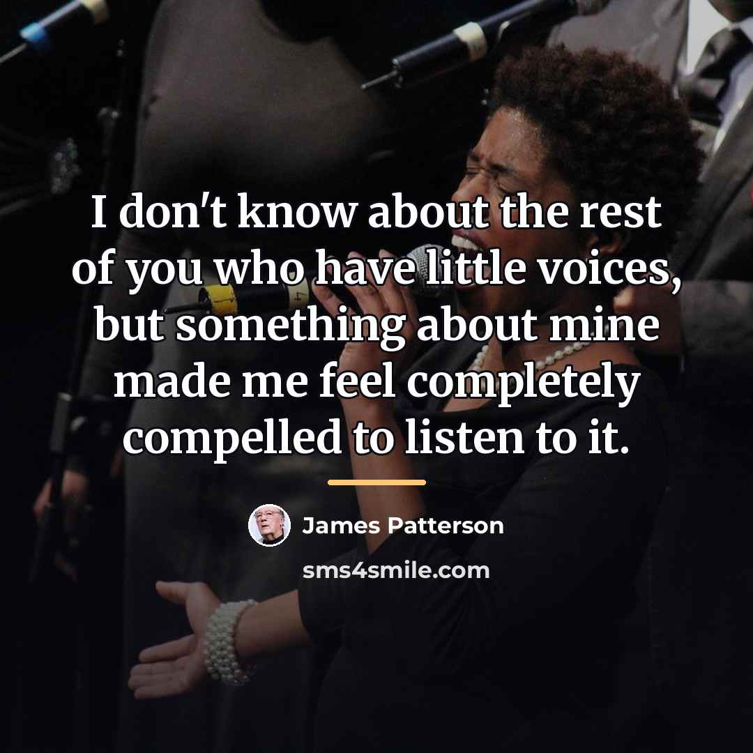 “I don't know about the rest of you who have…” quote by James Patterson