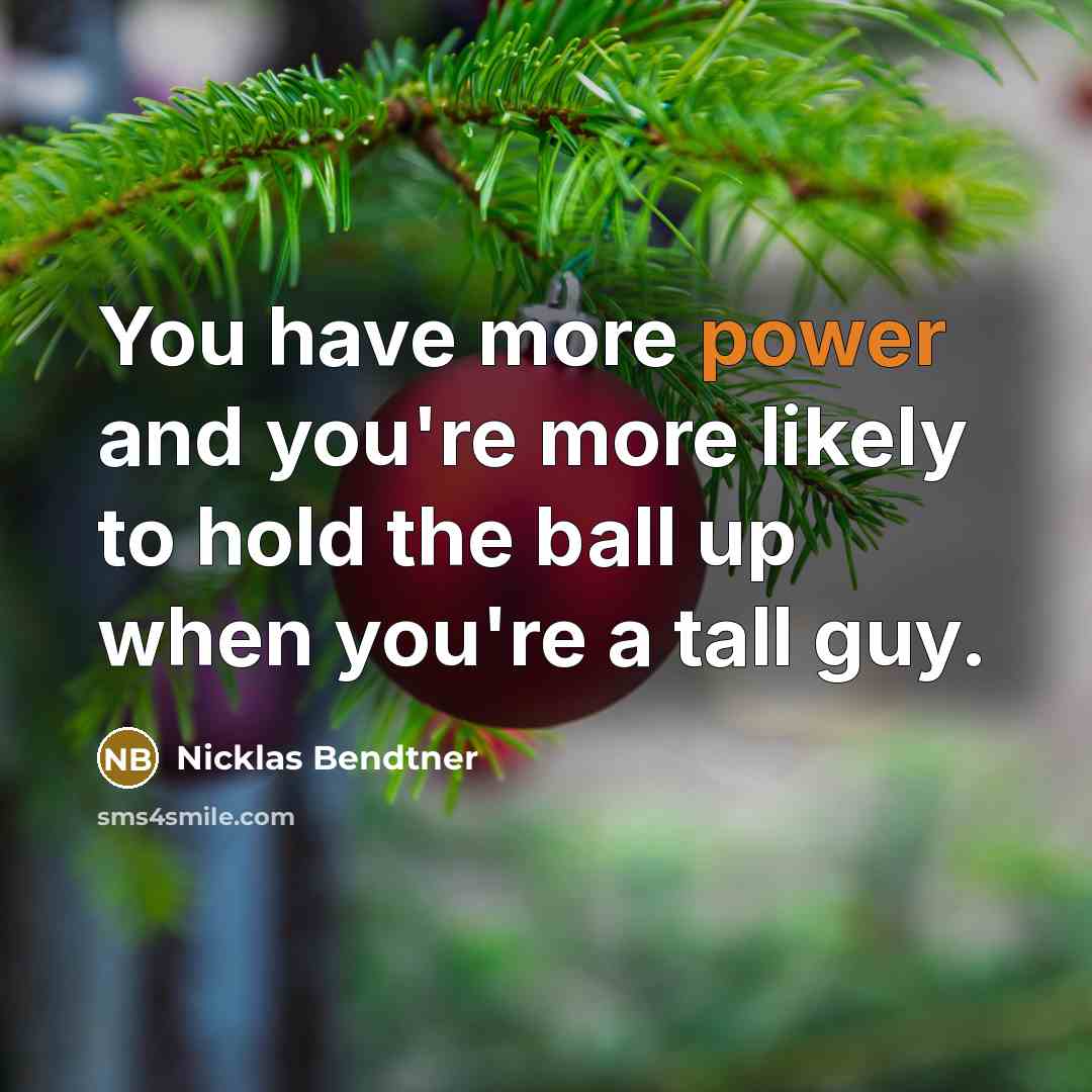 “You have more power and you're more likely to hold…” quote by Nicklas Bendtner
