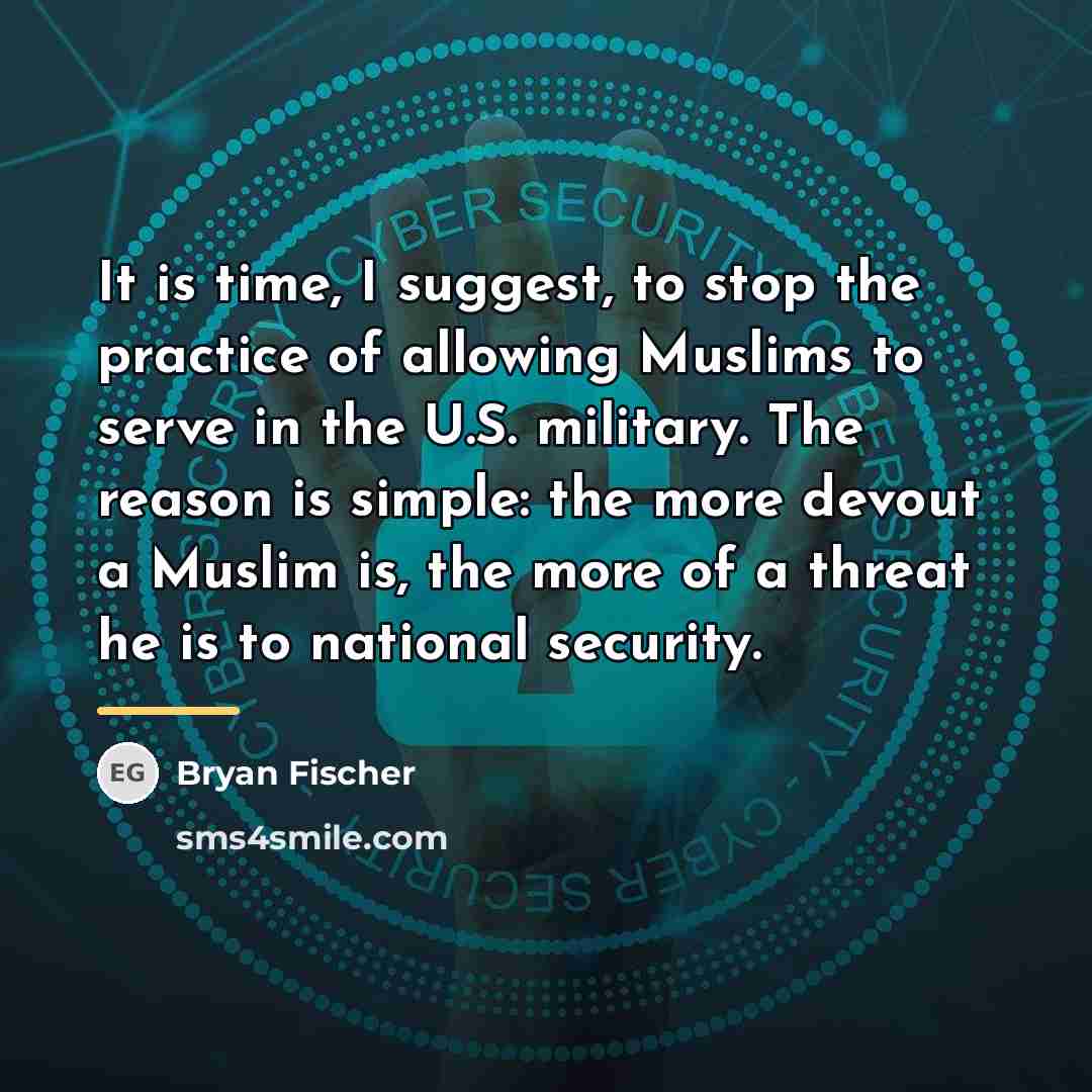 “It is time, I suggest, to stop the practice of…” quote by Bryan Fischer