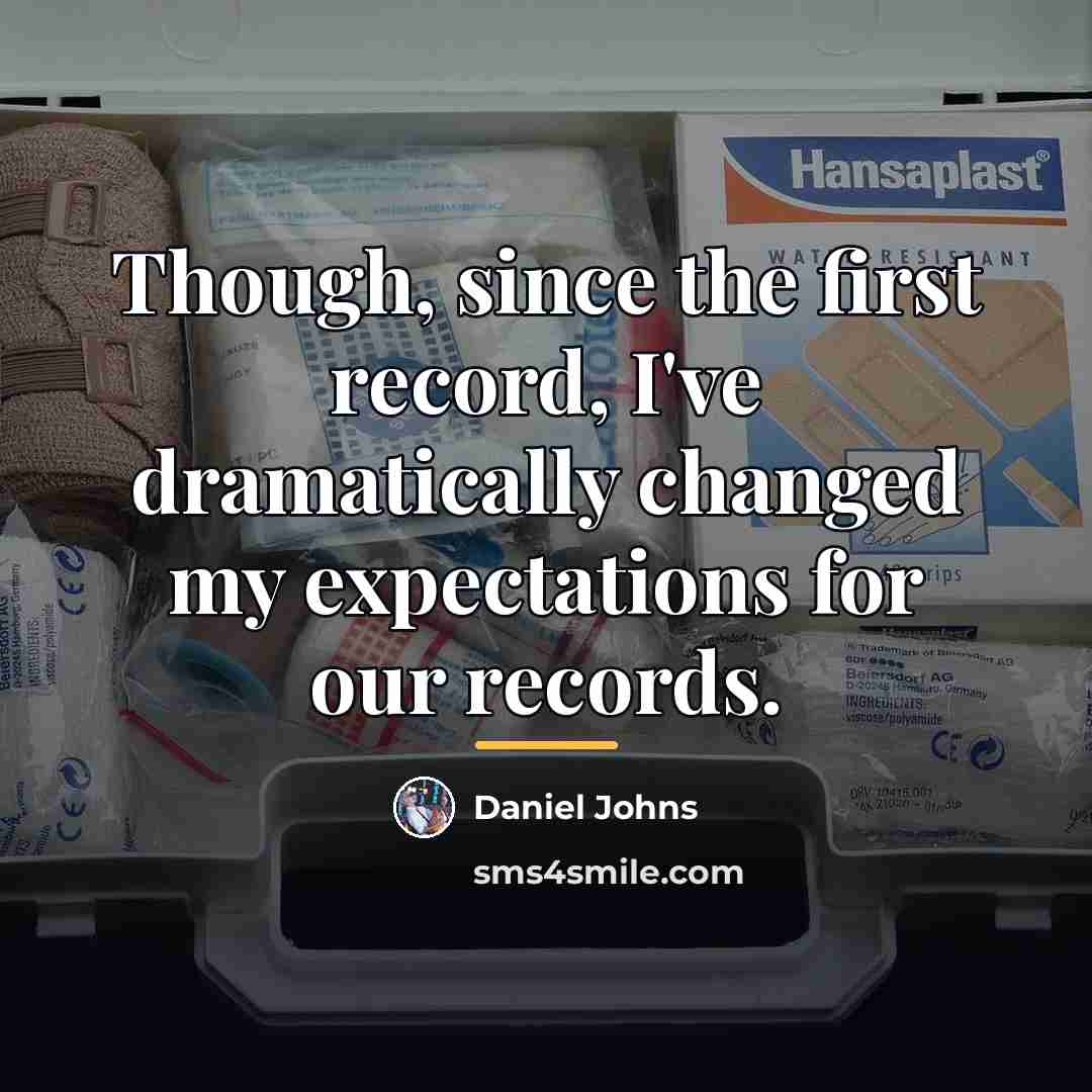 “Though, since the first record, I've dramatically changed my expectations…” quote by Daniel Johns