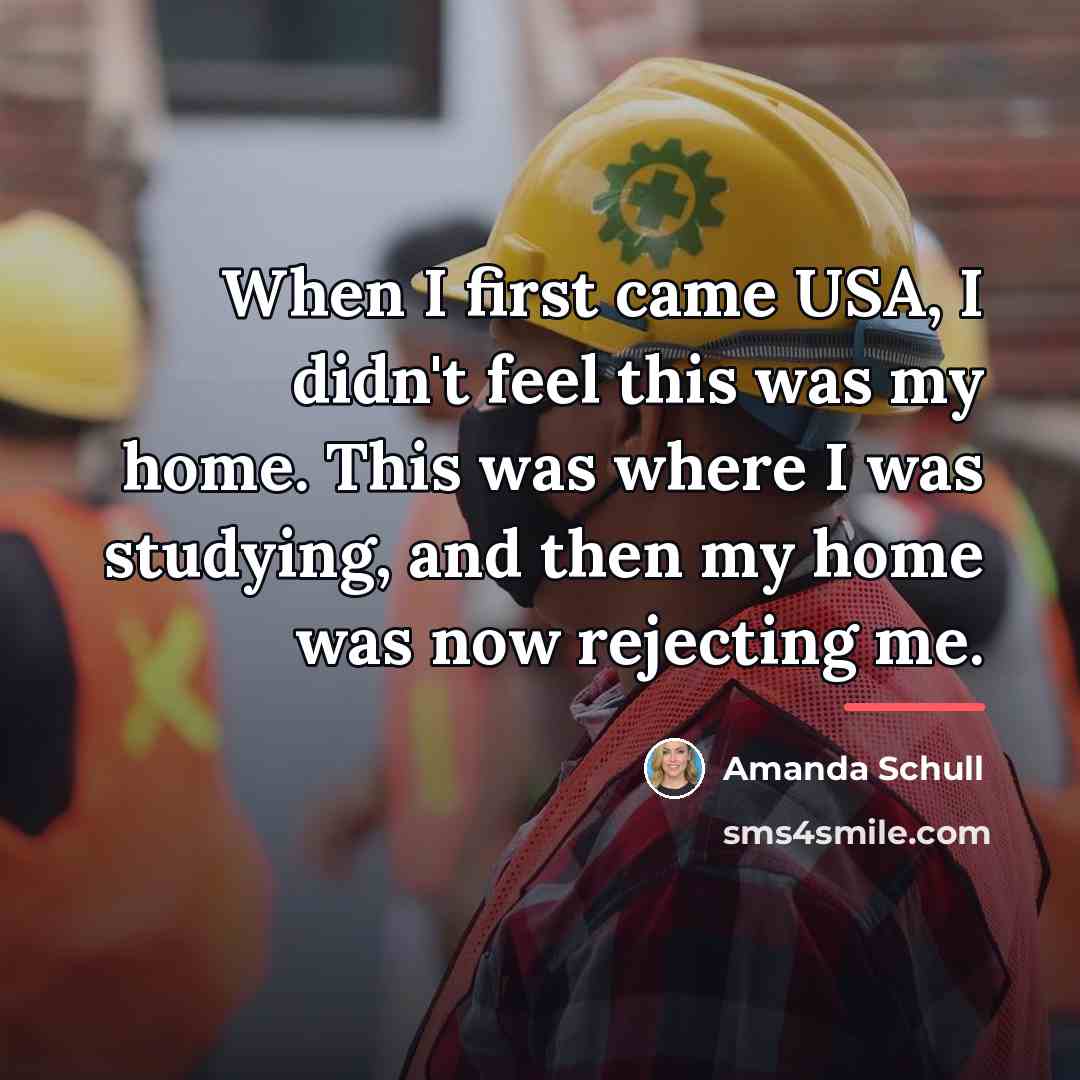 “When I first came USA, I didn't feel this was…” quote by Amanda Schull