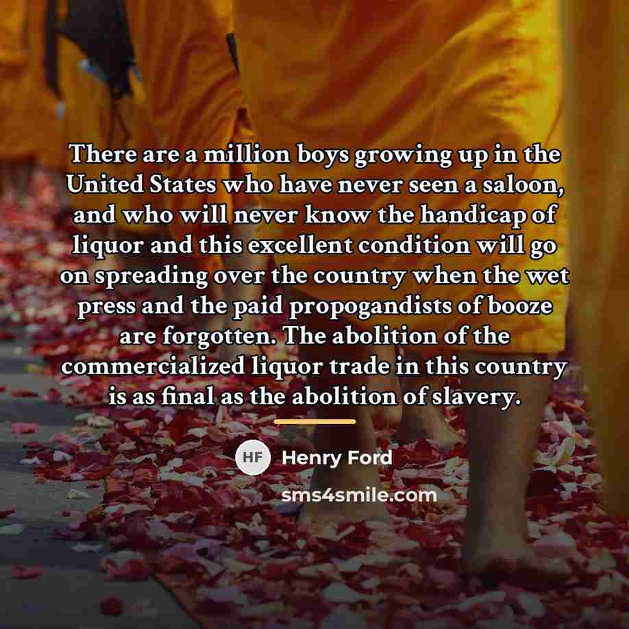 “There are a million boys growing up in the United…” quote by Henry Ford