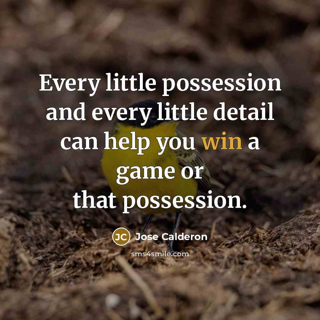 “Every little possession and every little detail can help you…” quote by Jose Calderon