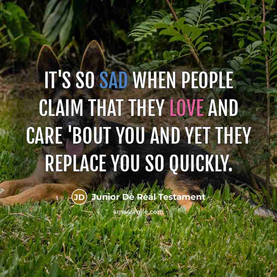 “It's so sad when people claim that they LOVE and…” quote by Junior Dè Rèál Testament