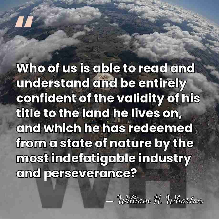Who of us is able to read and understand and be entirely&hellip; - William H. Wharton