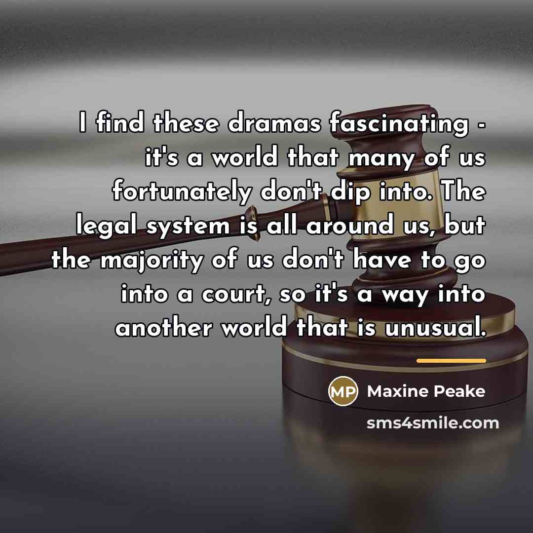 “I find these dramas fascinating - it's a world that…” quote by Maxine Peake