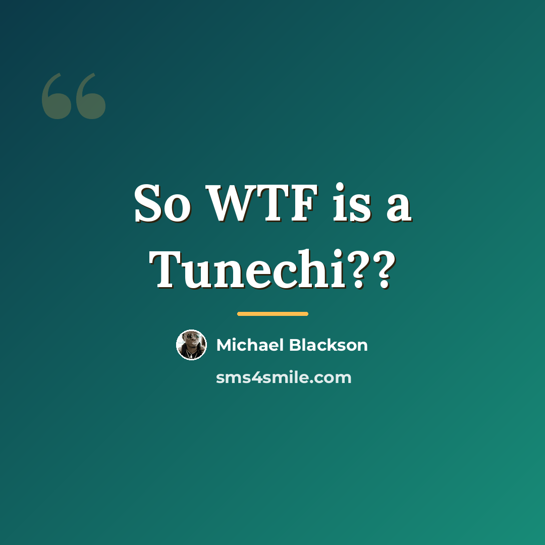 “So WTF is a Tunechi??…” quote by Michael Blackson