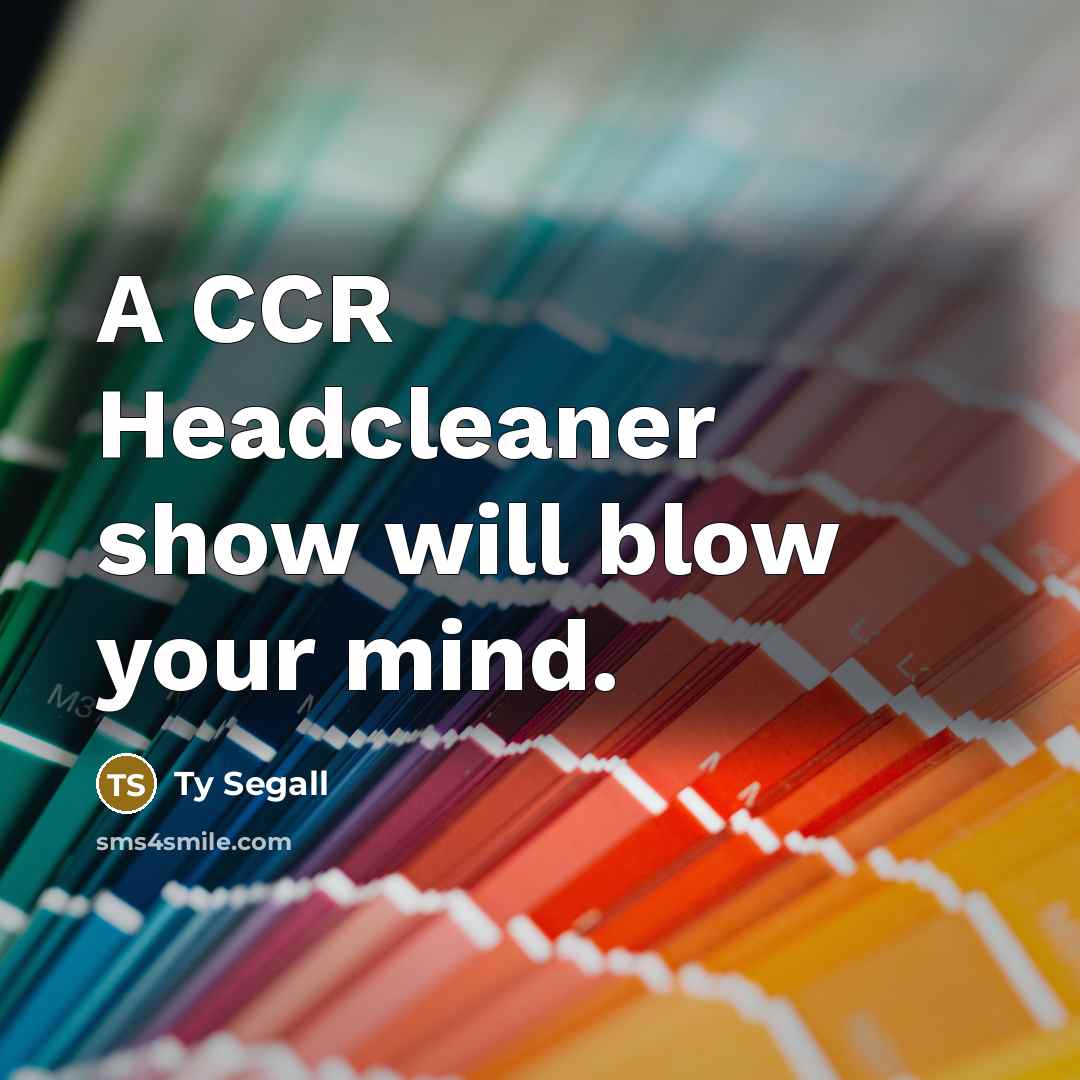 “A CCR Headcleaner show will blow your mind.…” quote by Ty Segall
