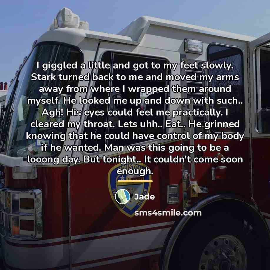 “I giggled a little and got to my feet slowly.…” quote by Jade