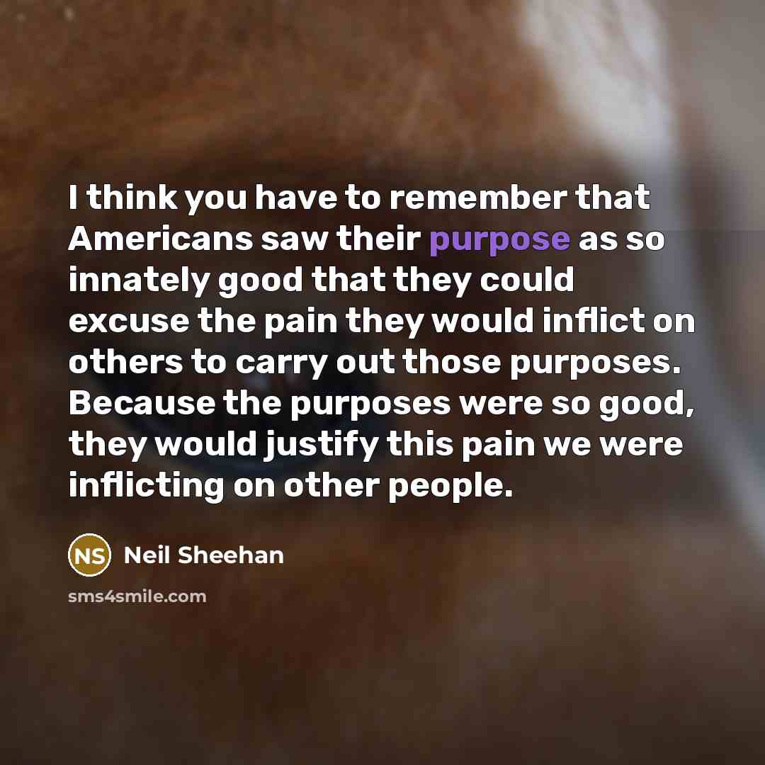 “I think you have to remember that Americans saw their…” quote by Neil Sheehan
