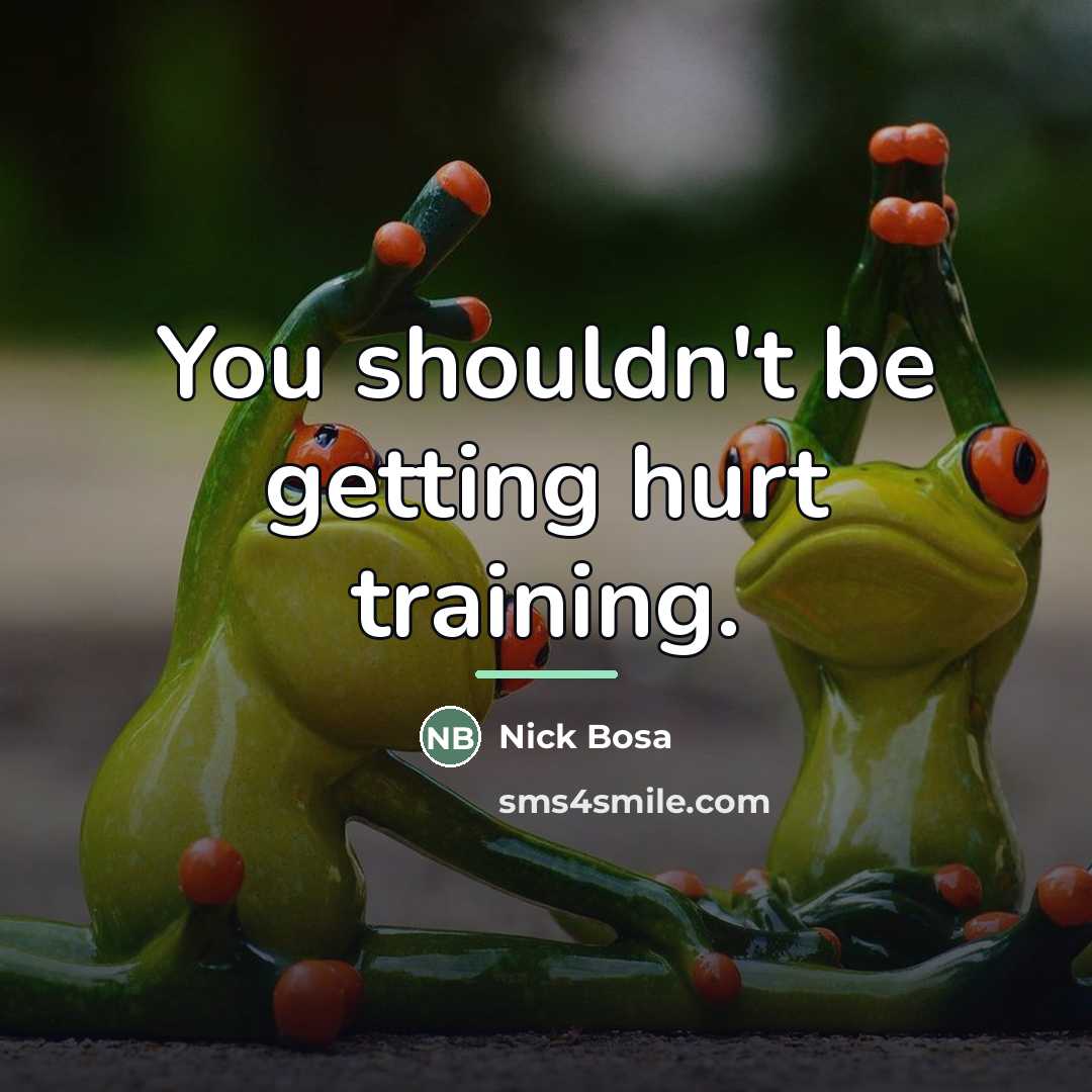 “You shouldn't be getting hurt training.…” quote by Nick Bosa