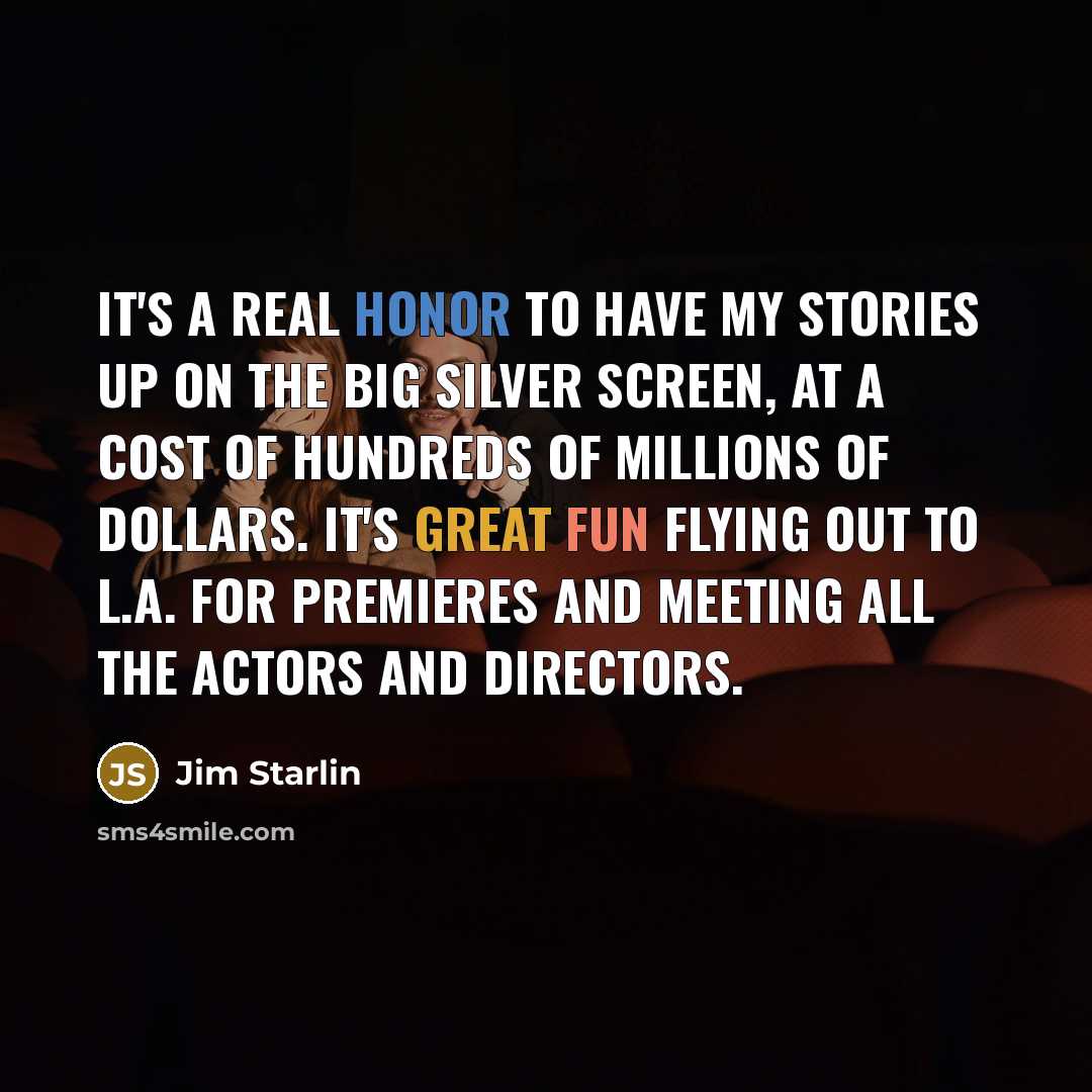 “It's a real honor to have my stories up on…” quote by Jim Starlin