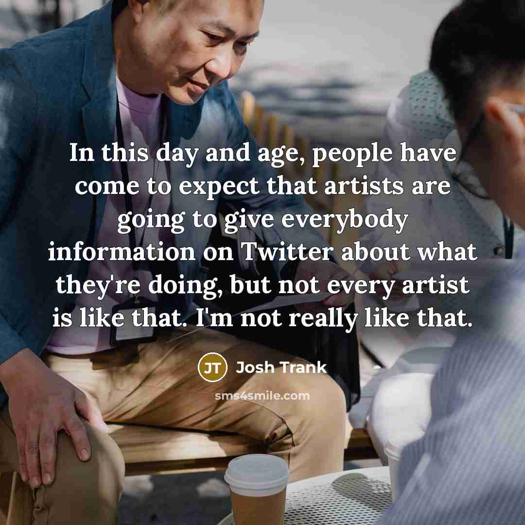 “In this day and age, people have come to expect…” quote by Josh Trank