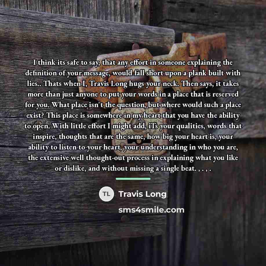 “I think its safe to say, that any effort in…” quote by Travis Long