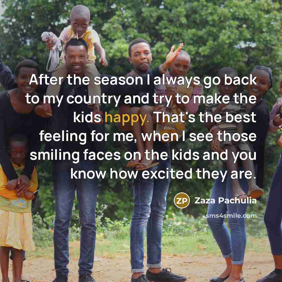 “After the season I always go back to my country…” quote by Zaza Pachulia