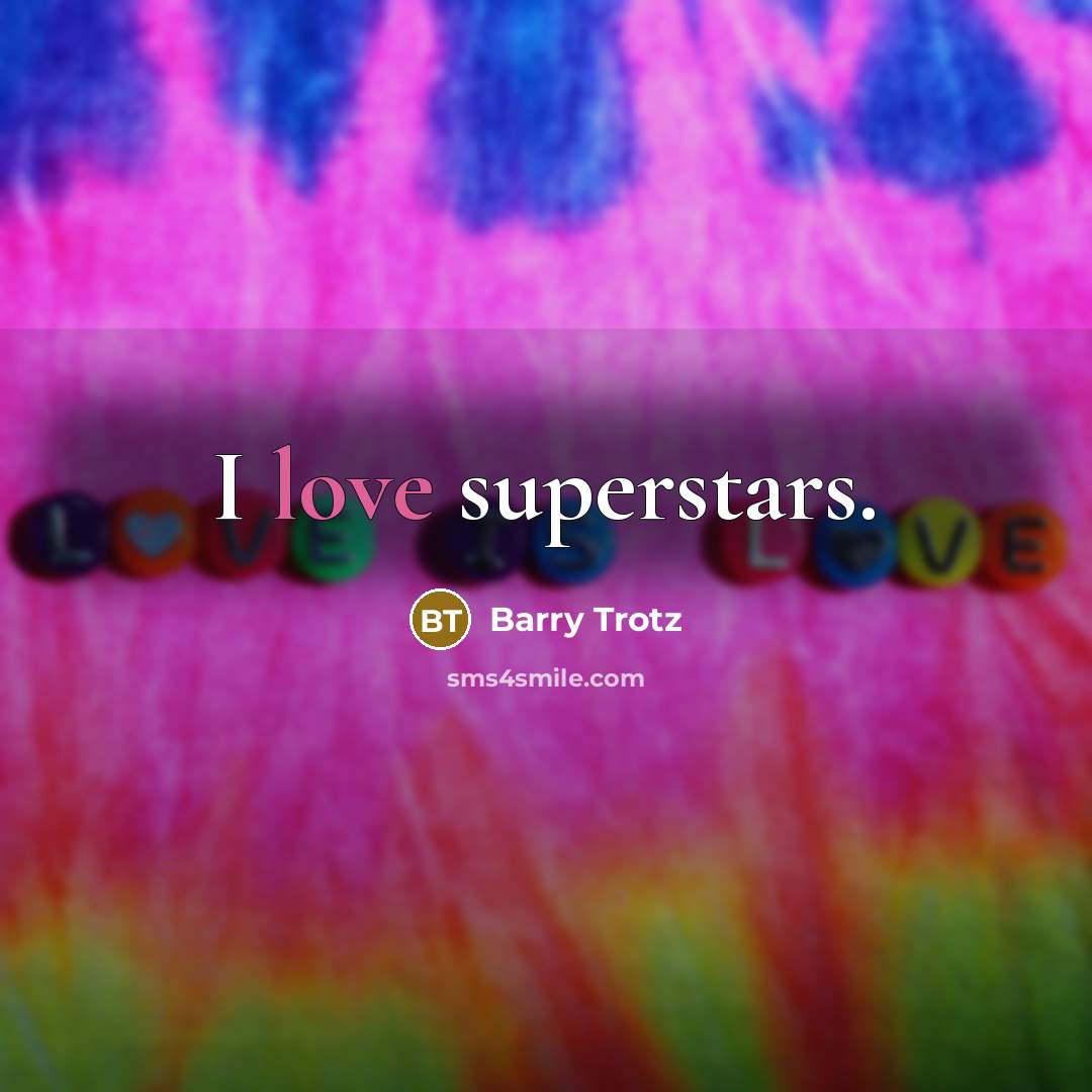 “I love superstars.…” quote by Barry Trotz