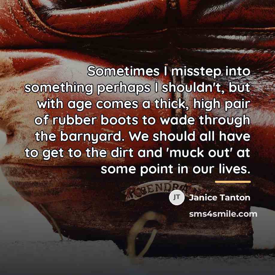 “Sometimes I misstep into something perhaps I shouldn't, but with…” quote by Janice Tanton
