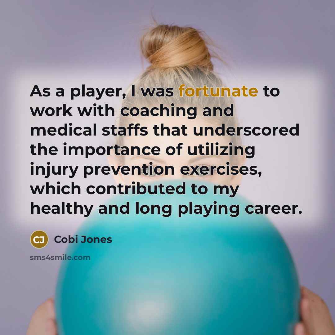 “As a player, I was fortunate to work with coaching…” quote by Cobi Jones