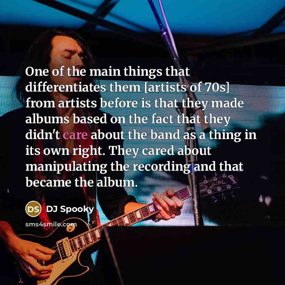 “One of the main things that differentiates them [artists of…” quote by DJ Spooky