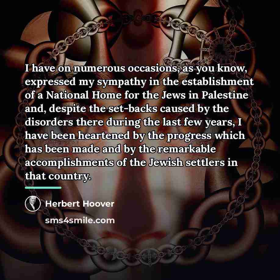 “I have on numerous occasions, as you know, expressed my…” quote by Herbert Hoover