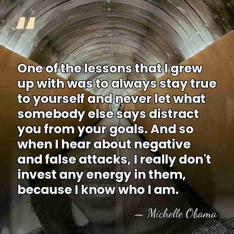 One of the lessons that I grew up with was to always&hellip; - Michelle Obama