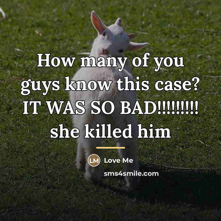 “How many of you guys know this case? IT WAS…” quote by Love Me