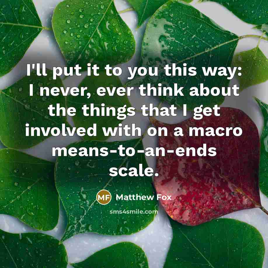 “I'll put it to you this way: I never, ever…” quote by Matthew Fox