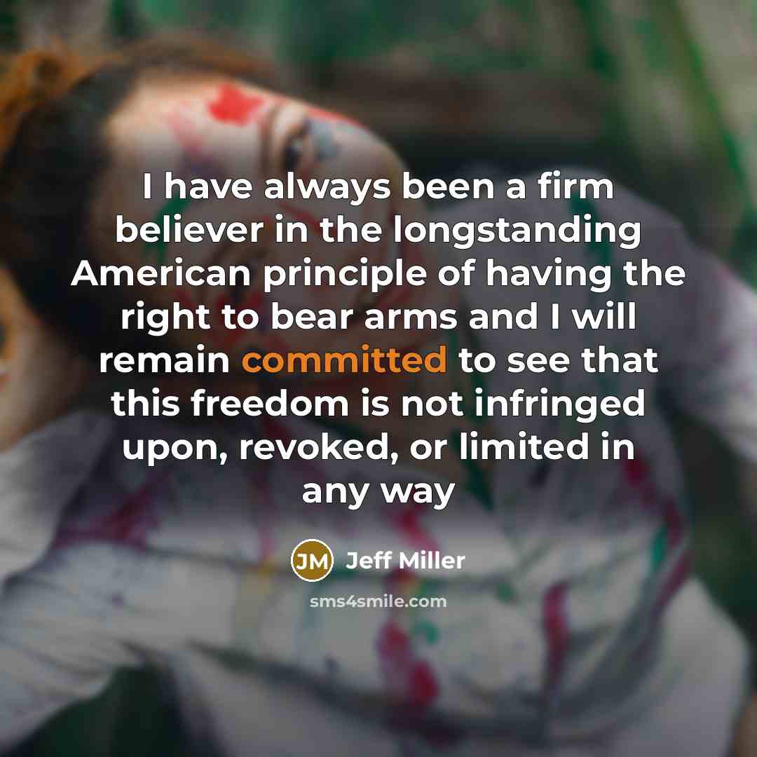 “I have always been a firm believer in the longstanding…” quote by Jeff Miller