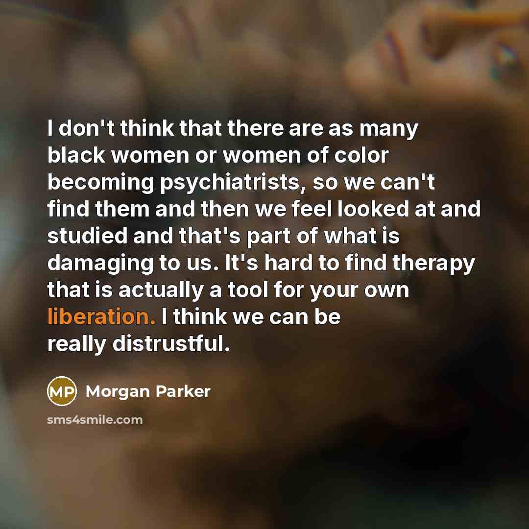 “I don't think that there are as many black women…” quote by Morgan Parker