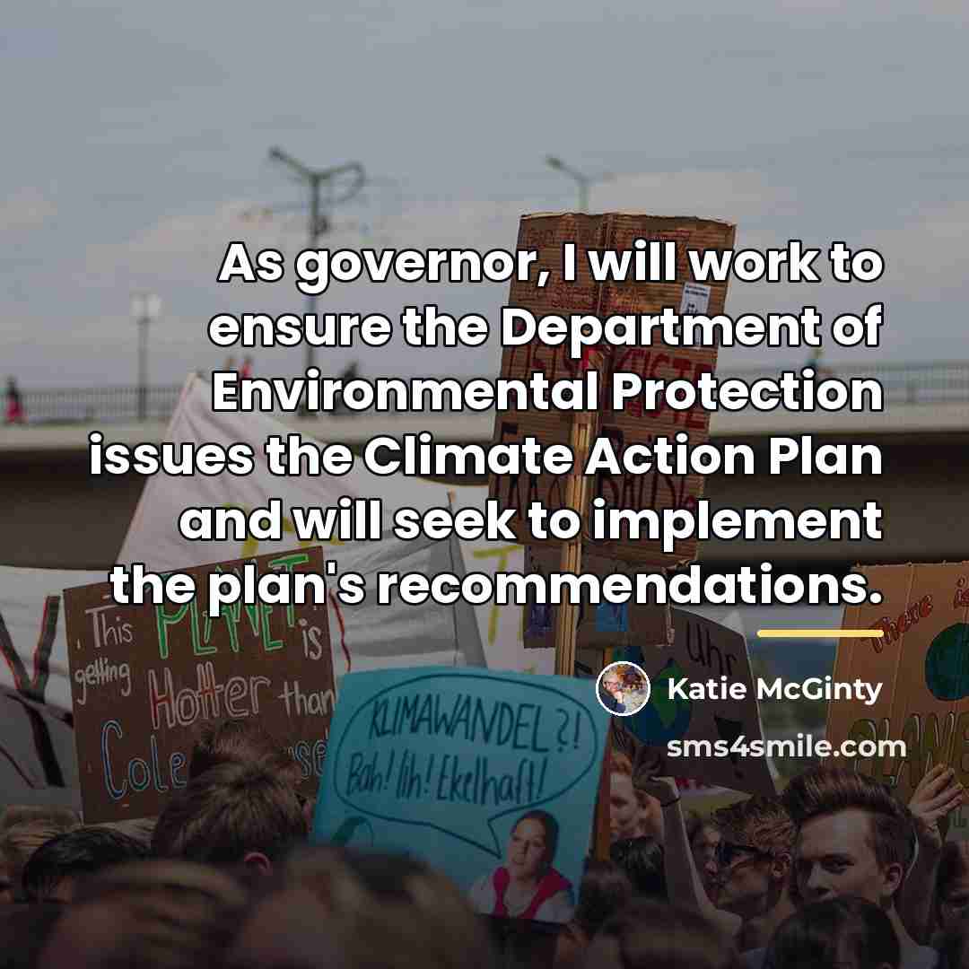 “As governor, I will work to ensure the Department of…” quote by Katie McGinty