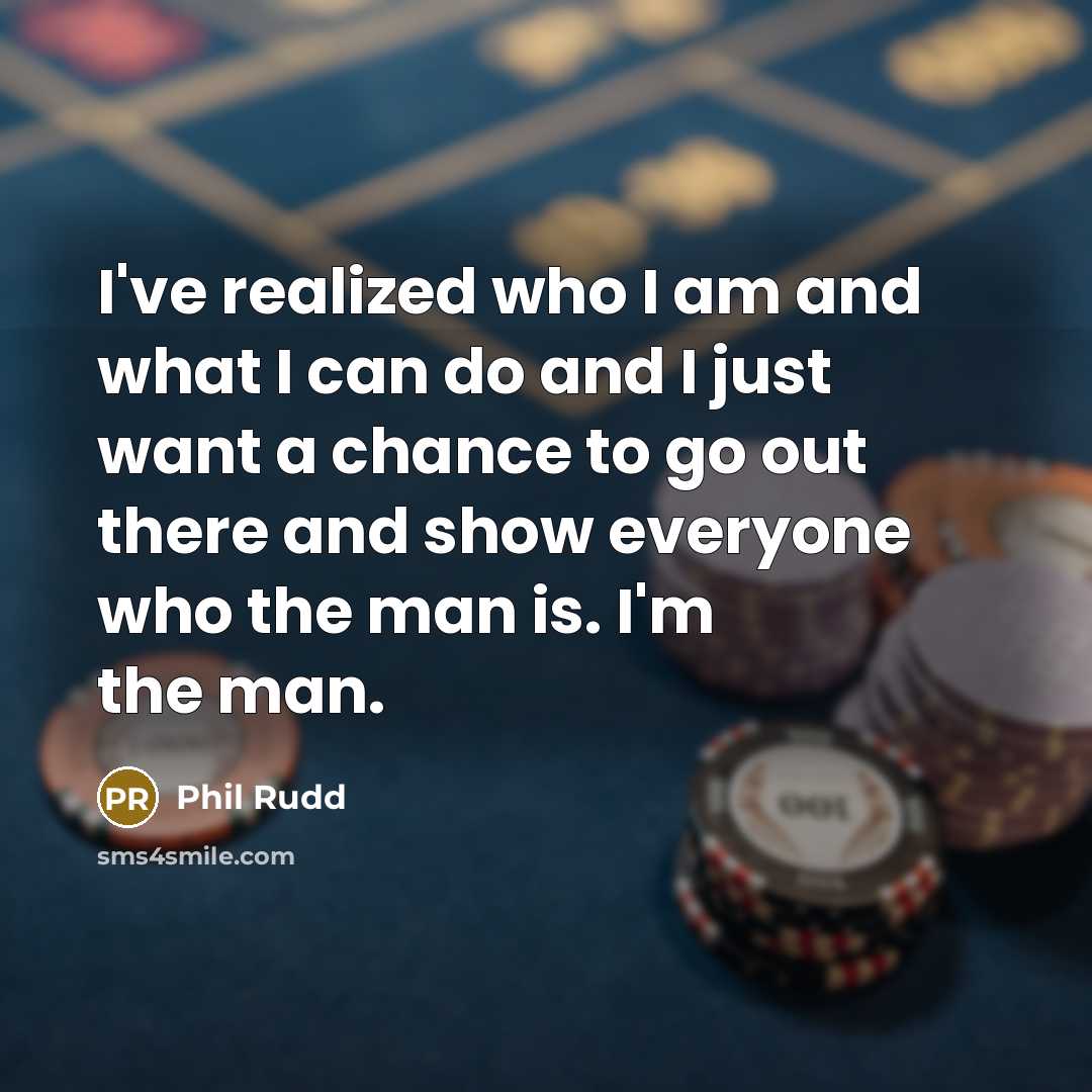 “I've realized who I am and what I can do…” quote by Phil Rudd