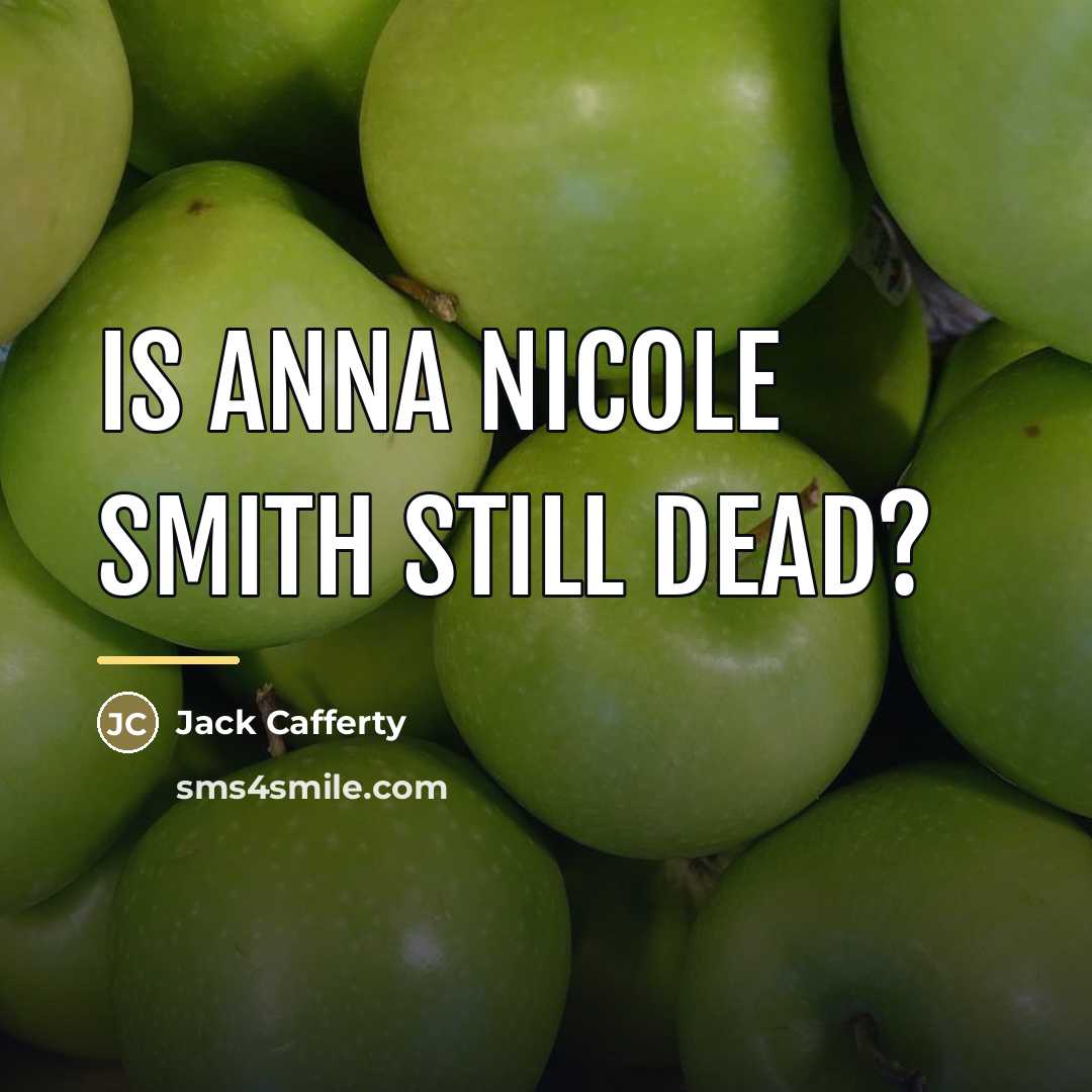 “Is Anna Nicole Smith still dead?…” quote by Jack Cafferty