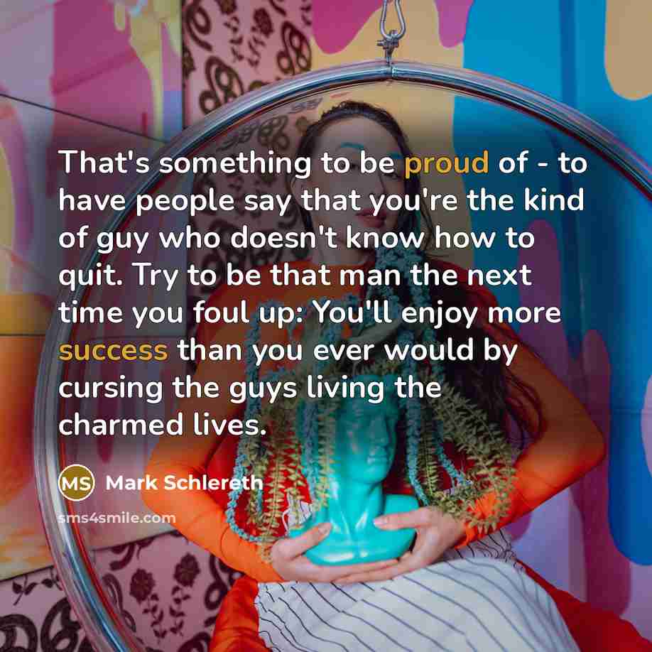 “That's something to be proud of - to have people…” quote by Mark Schlereth
