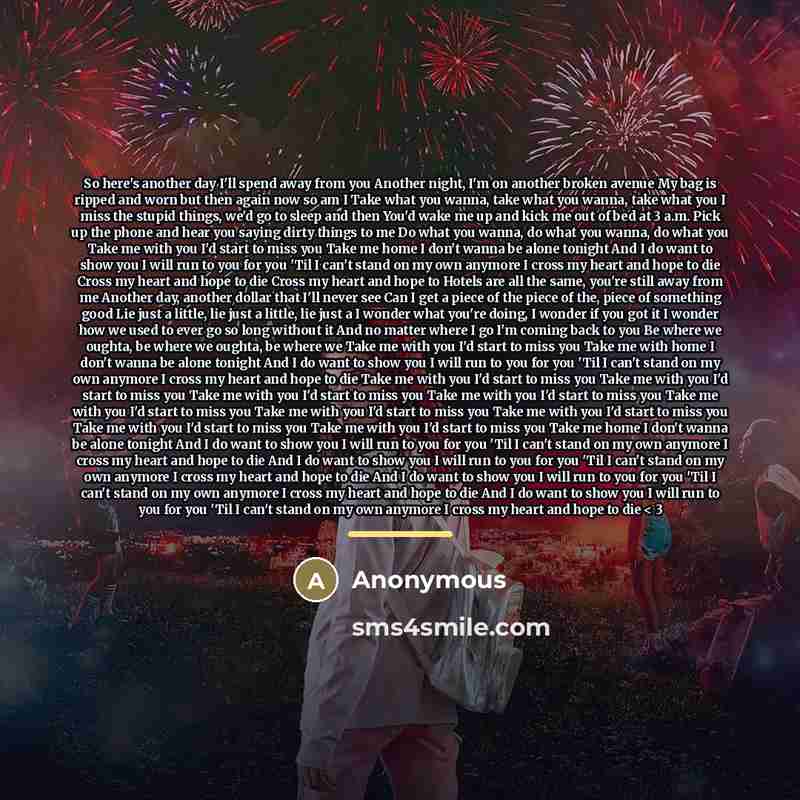 “So here's another day I'll spend away from you Another…” quote by Anonymous