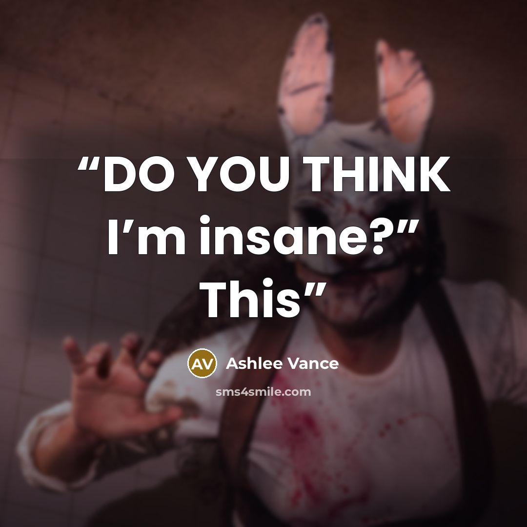 “DO YOU THINK I’m insane?” This” quote by Ashlee Vance