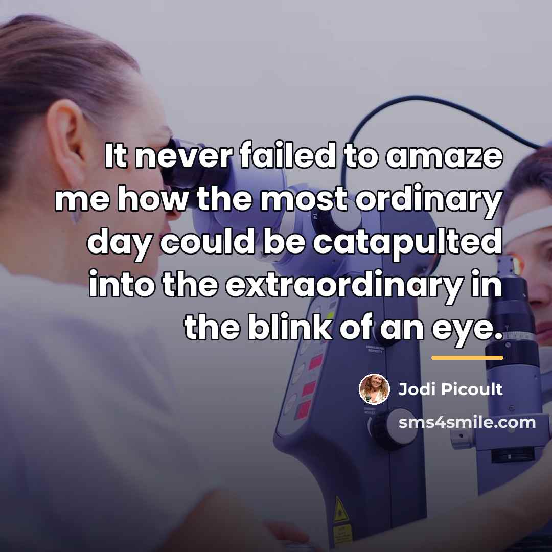 “It never failed to amaze me how the most ordinary…” quote by Jodi Picoult