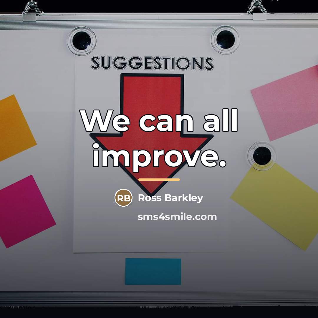“We can all improve.…” quote by Ross Barkley