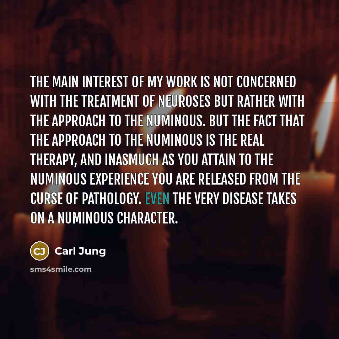 “The main interest of my work is not concerned with…” quote by Carl Jung