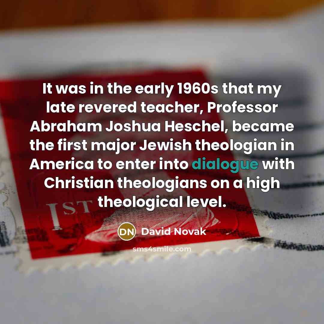 “It was in the early 1960s that my late revered…” quote by David Novak